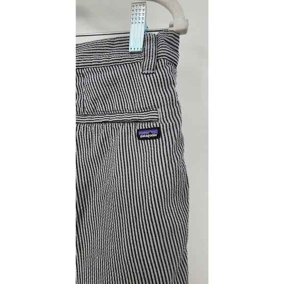 Men's Patagonia Cotton M's Puckerware Shorts Size 32 Black Grey - Picture 8 of 10